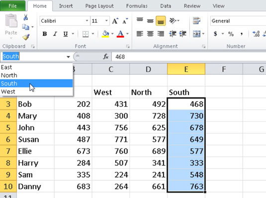 Name Range On Mac For Excel